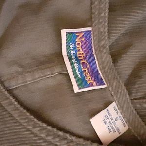 Overall corduroy dress